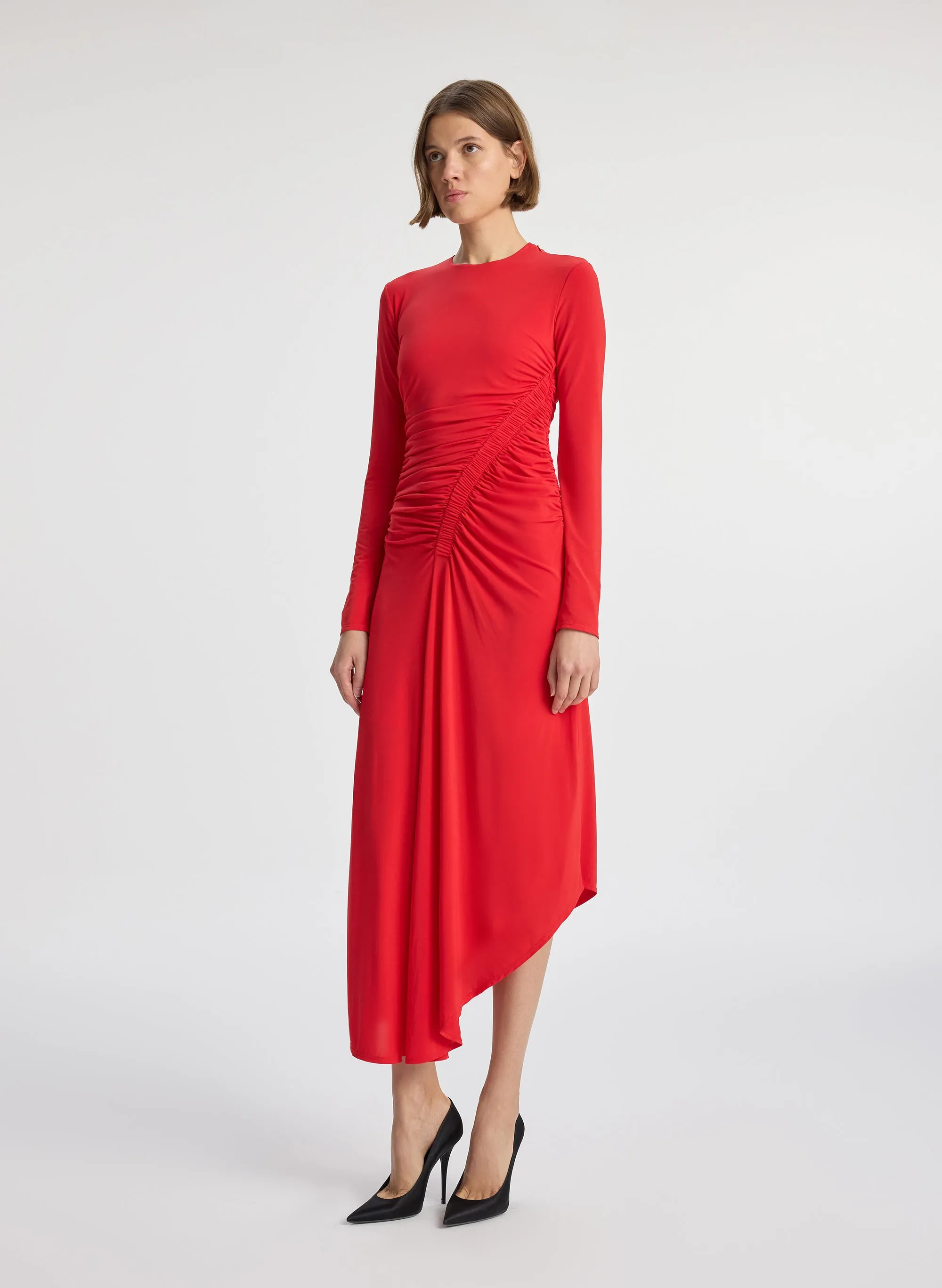 Adeline Jersey Midi Dress