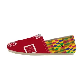 Adinkra Kokoo-Kente Slip-on Canvas