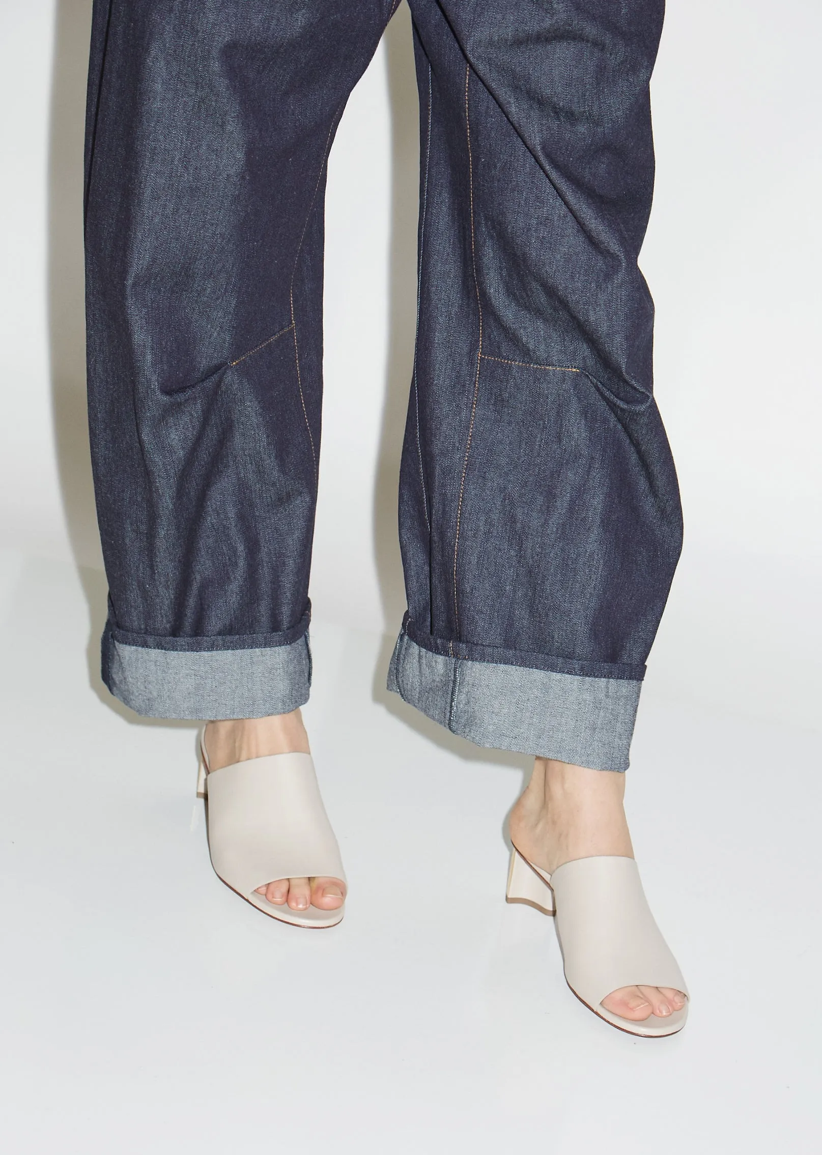 Agile Heeled Open-Toe Mules