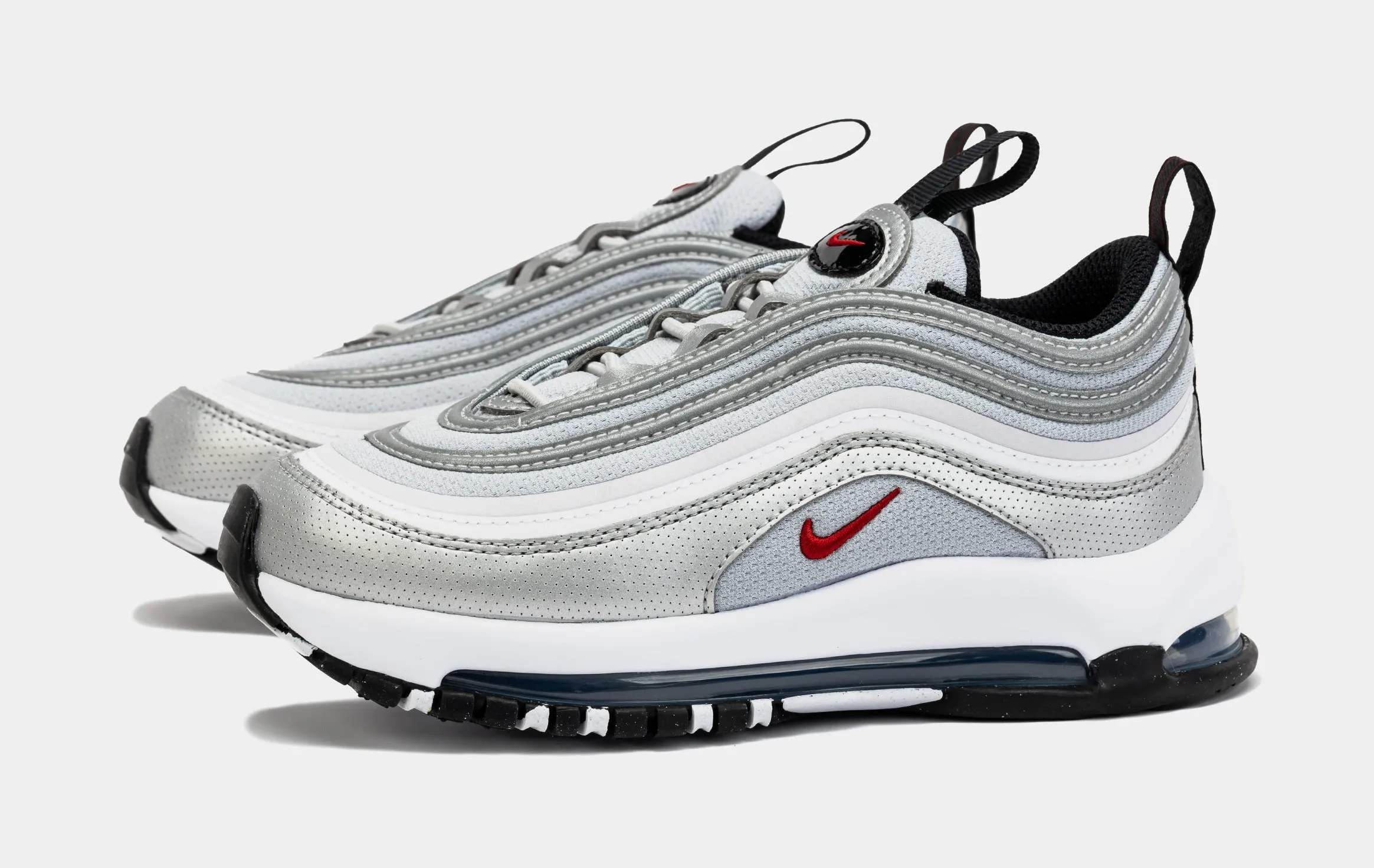 Air Max 97 Silver Bullet Preschool Lifestyle Shoes (Silver)