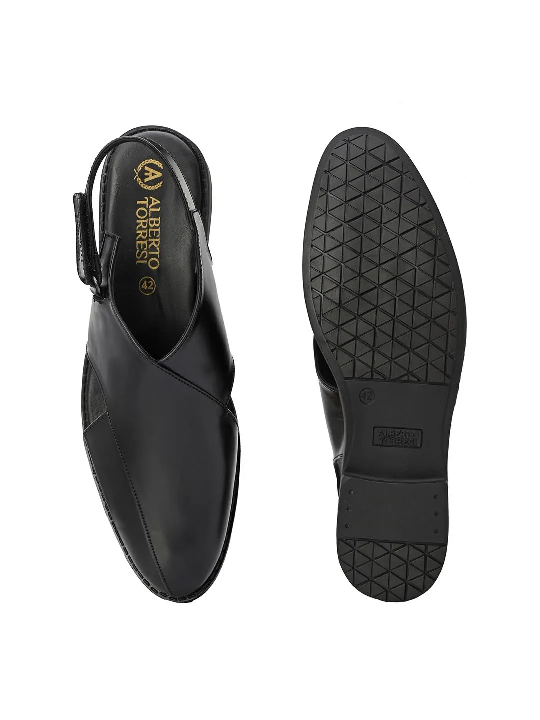 Alberto Torresi Peshawari Sandal With Padded Insole