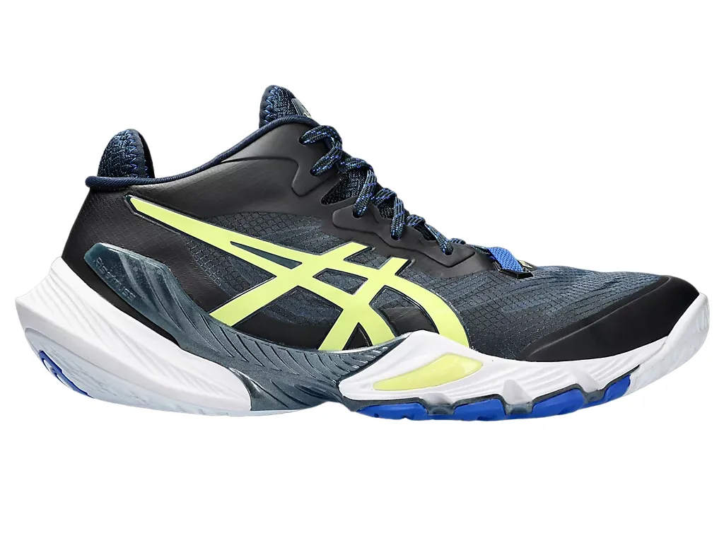 Asics Metarise men's volleyball shoe 1051A058-401 blue yellow