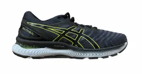 Asics running shoe Gel Nimbus 22 1011A680 026 dark grey-lemon