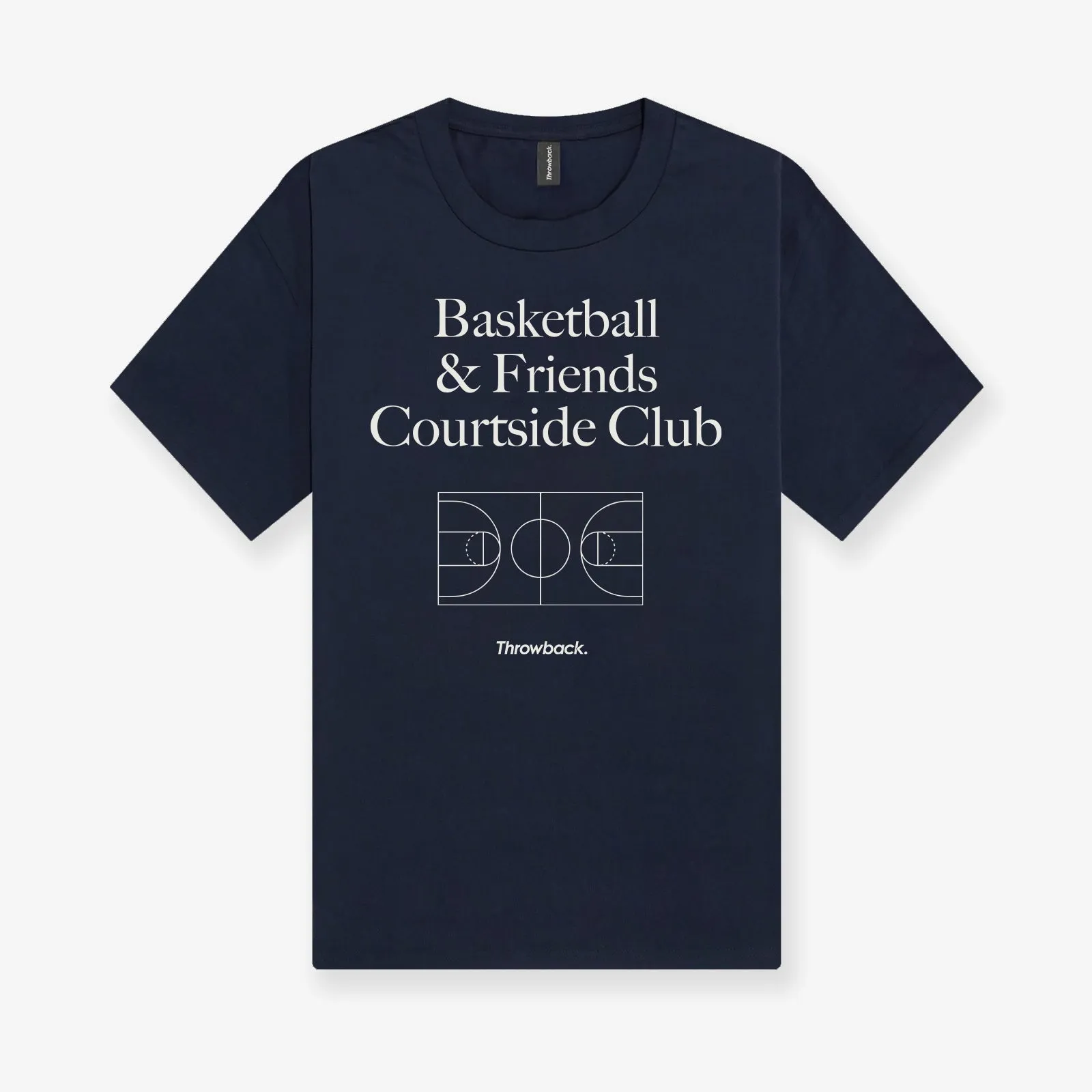 Basketball & Friends Courtside Club Tee - Nocturne Blue