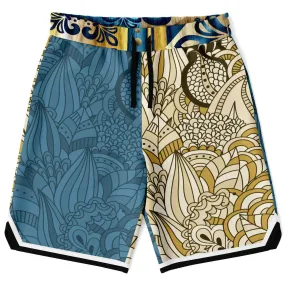 Blue Royale Unisex Basketball Shorts