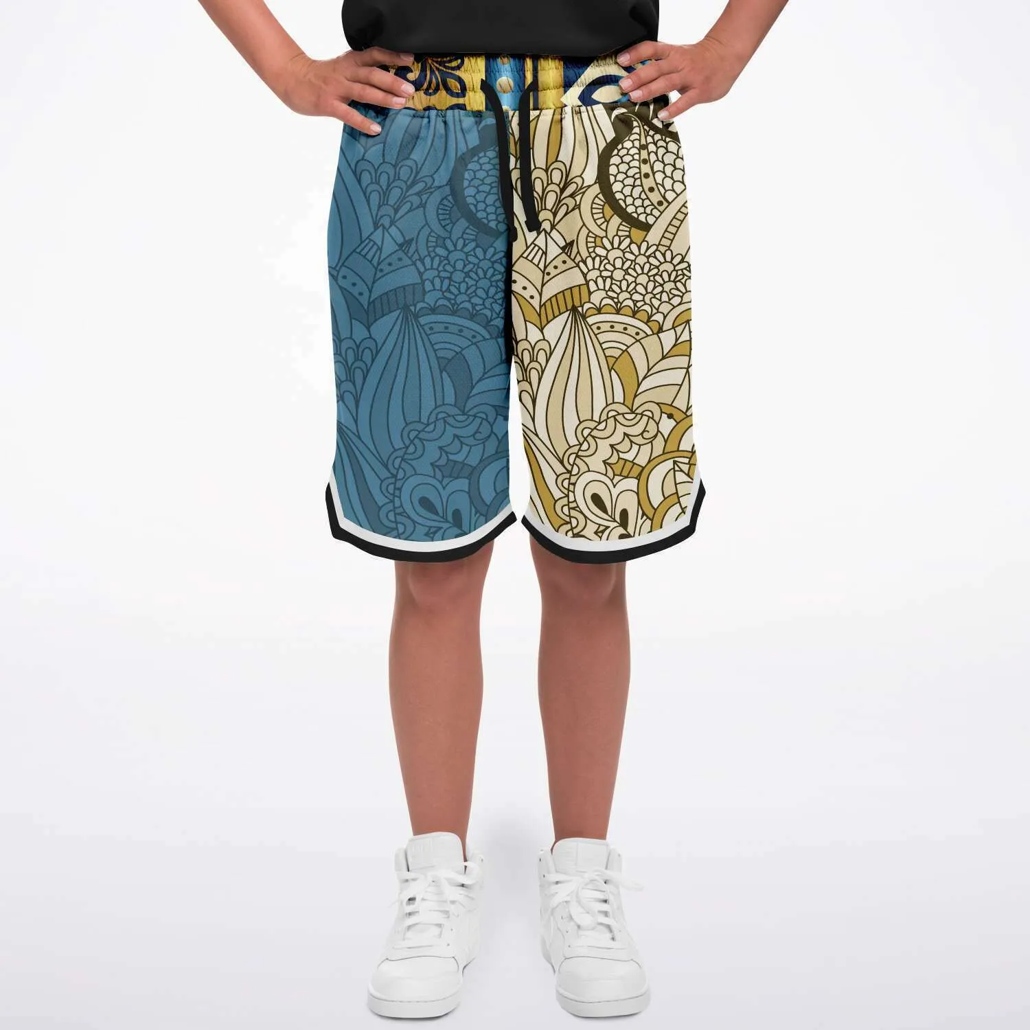 Blue Royale Unisex Basketball Shorts