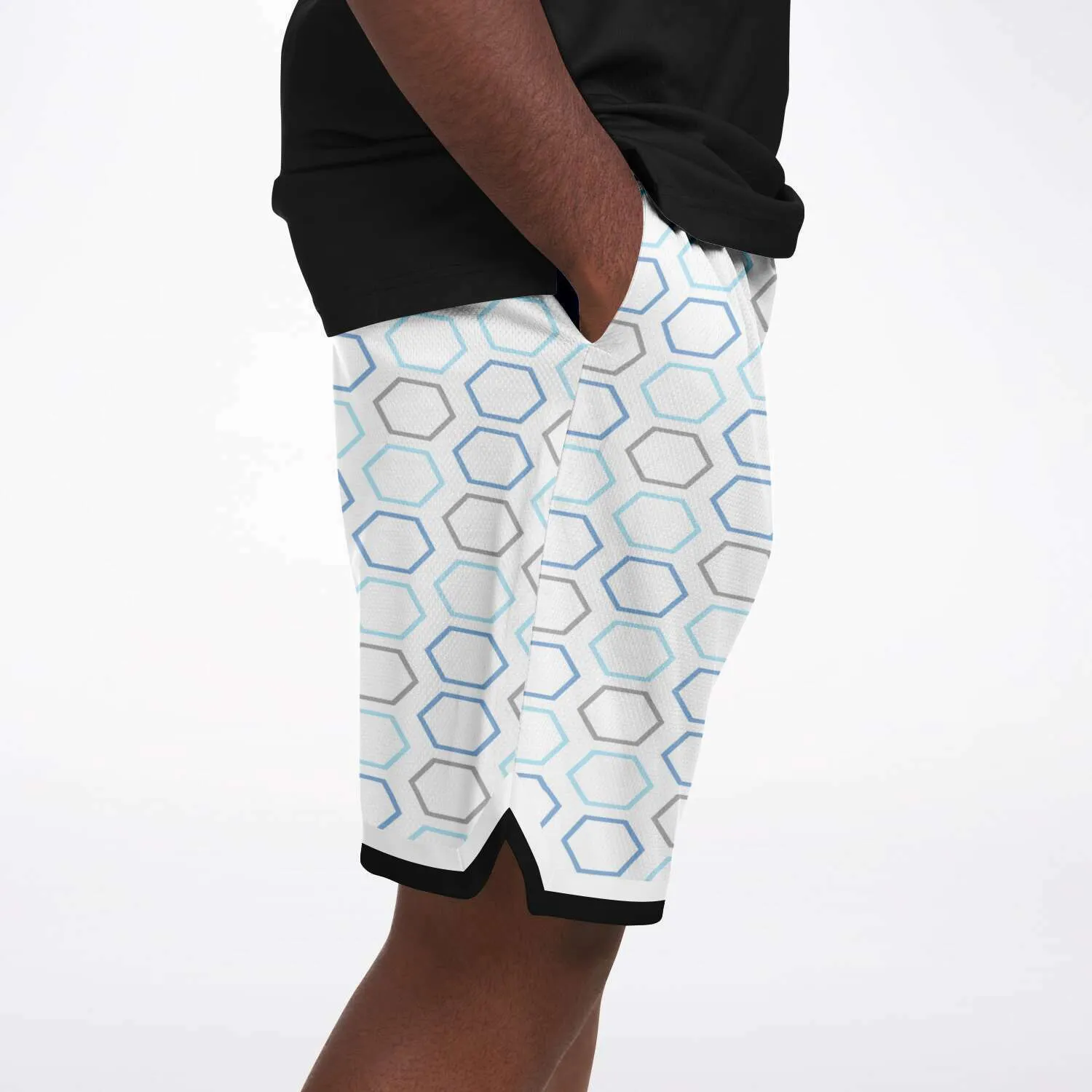 Blues Skies Ahead Unisex Basketball Shorts