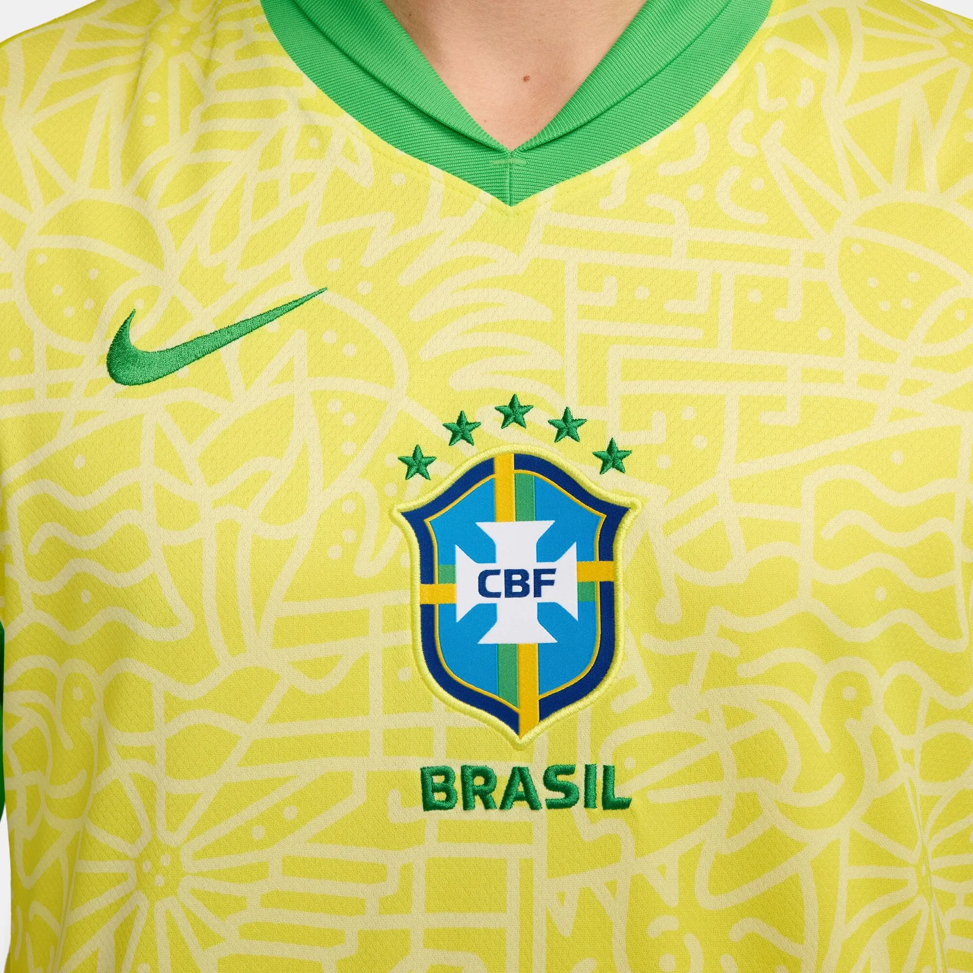 Brazil National Adults Home Jersey 2024