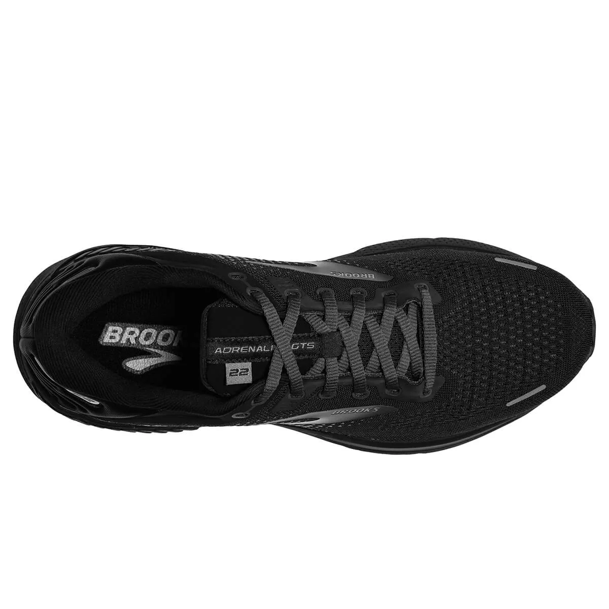 Brooks Adrenaline GTS 22 Mens | Black/black/ebony