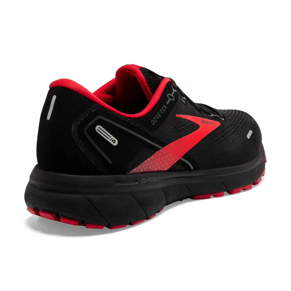 Brooks Ghost 14 GTX Mens | Black/blackened Pearl/highriskred