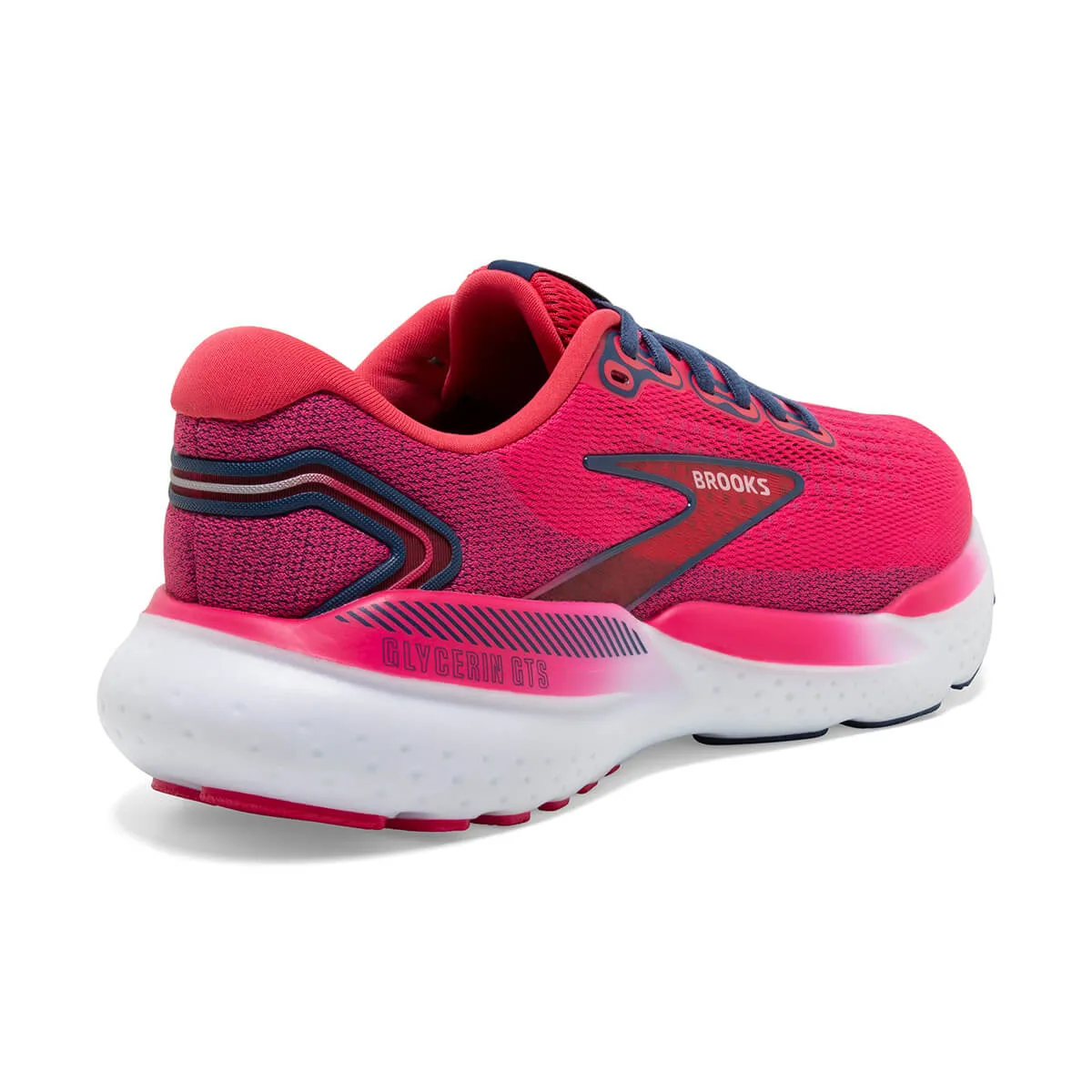 Brooks Glycerin GTS 21 Womens | Raspberry/estate Blue