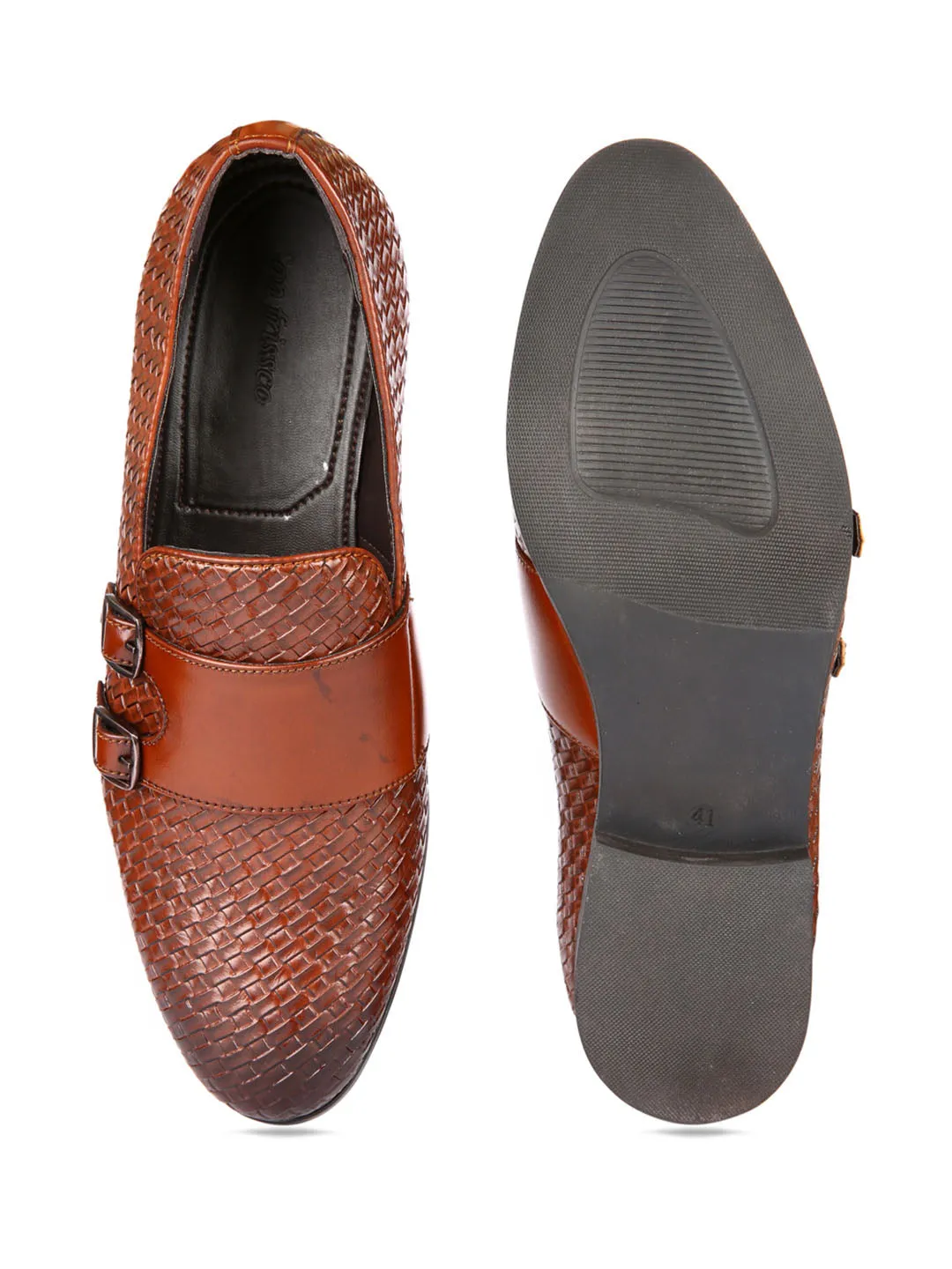 Chatai Brown Monk-Strap