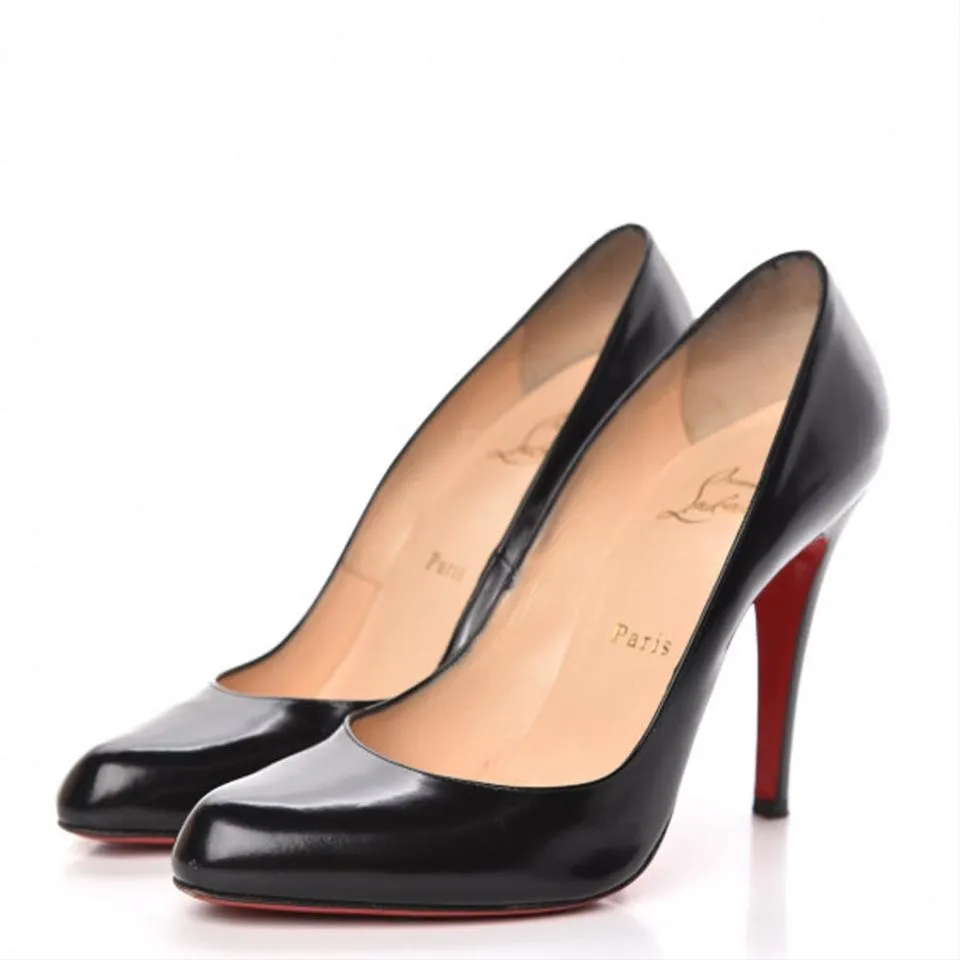 Christian Louboutin Black Jazz Decollete 868 100 Pumps