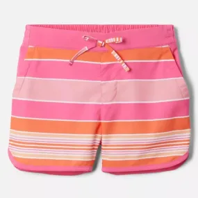 Columbia Wild Geranium Danby Stripe Sandy Shores Board Shorts