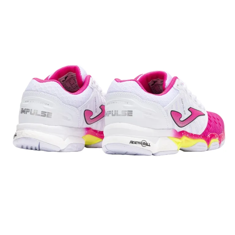 Joma women's volleyball shoe Impulse 2402 white pink