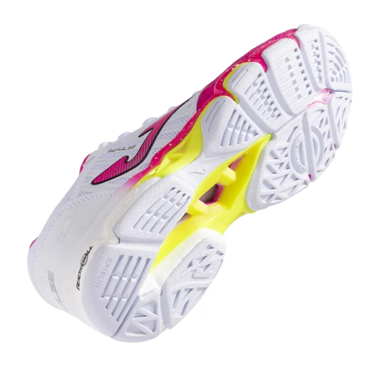 Joma women's volleyball shoe Impulse 2402 white pink