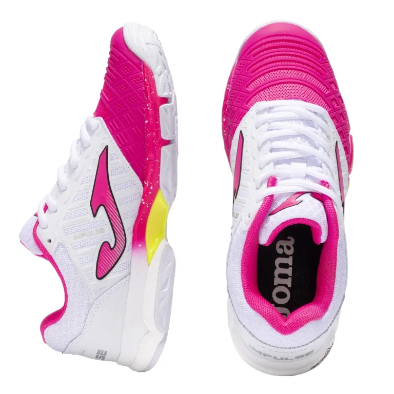 Joma women's volleyball shoe Impulse 2402 white pink