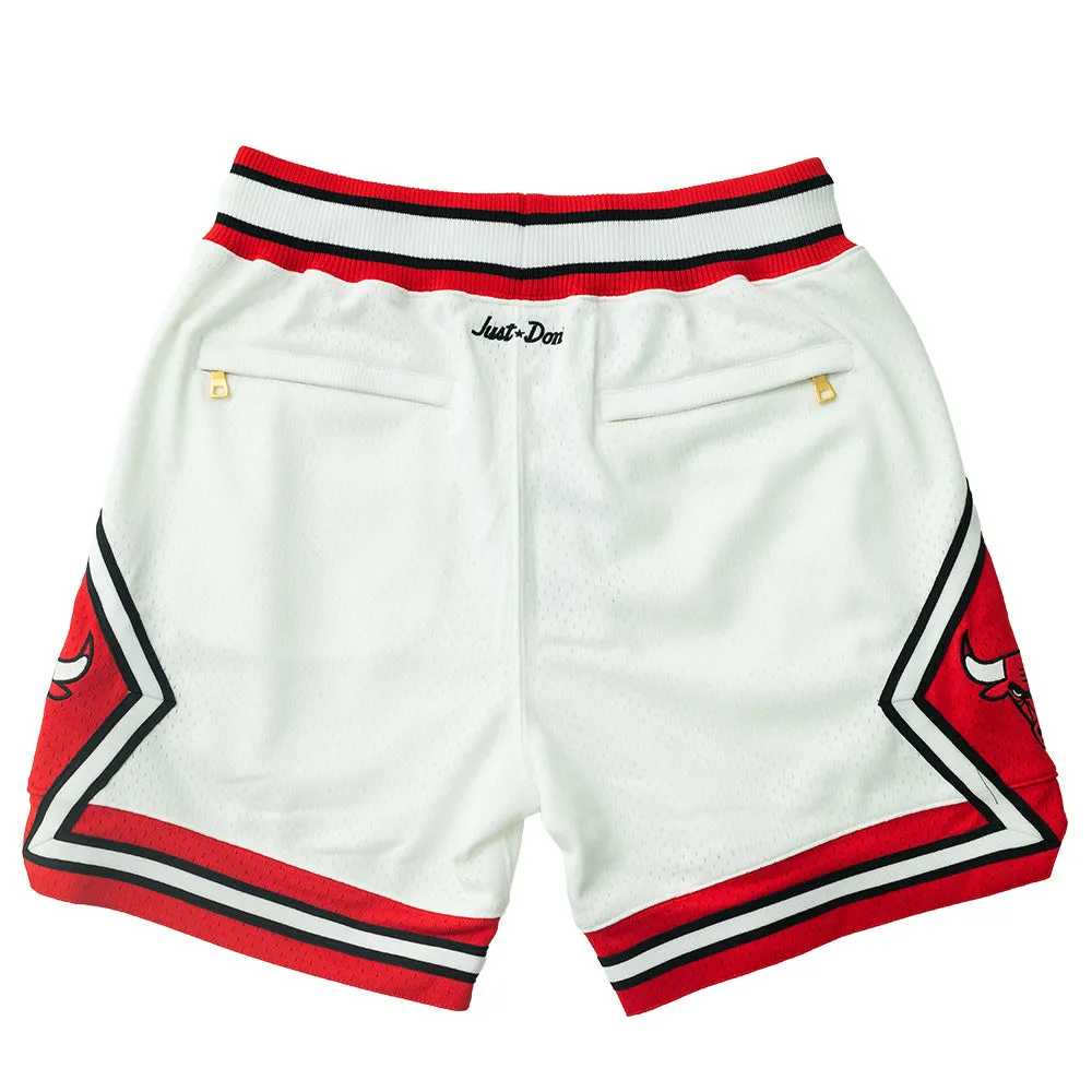 Just Don X Mitchell & Ness Chicago Bulls Basketball Short - 7inch Inseam