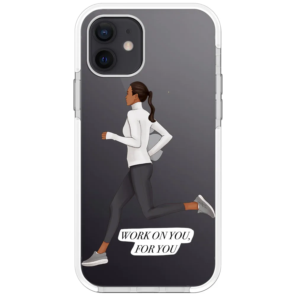 Keep Running iPhone Case