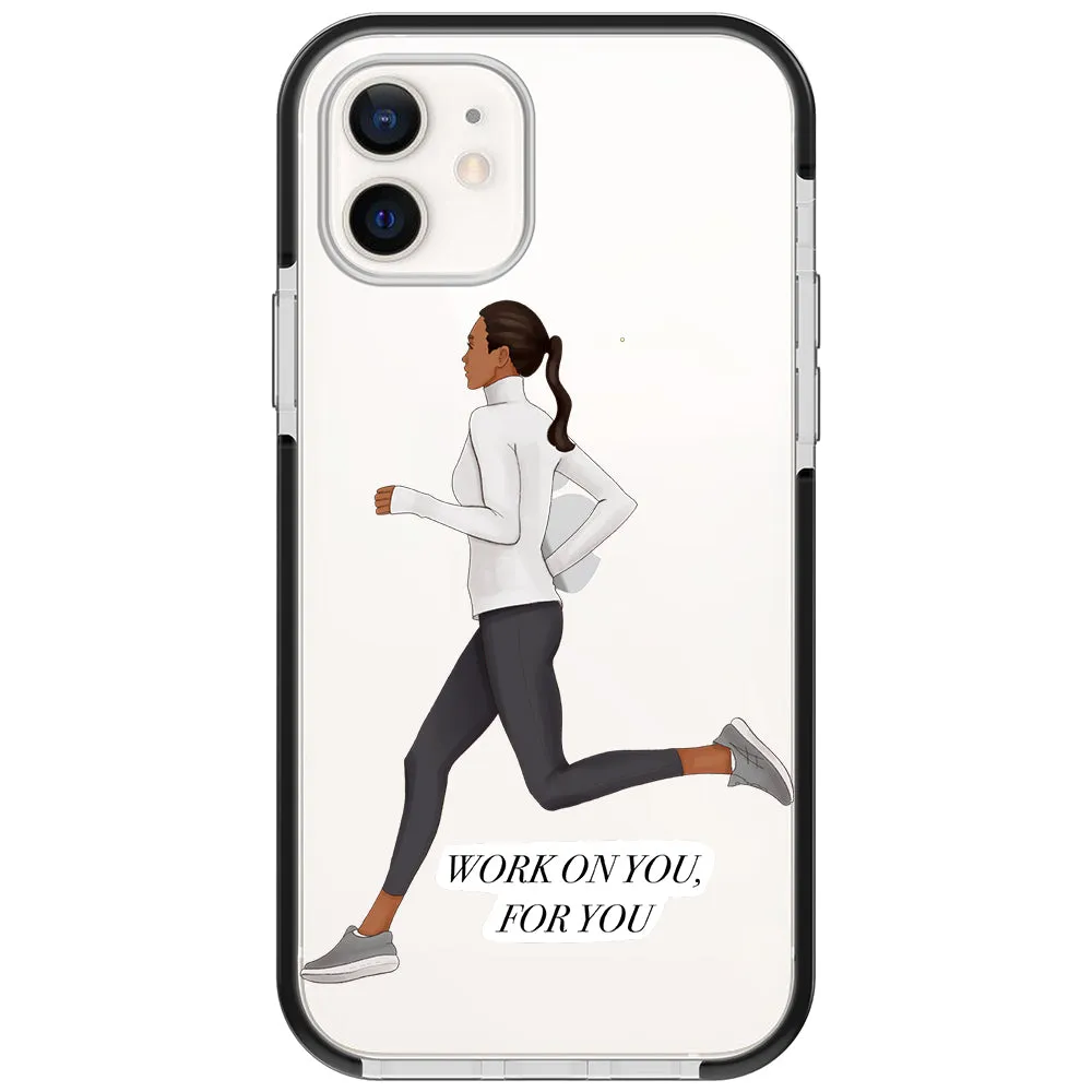 Keep Running iPhone Case