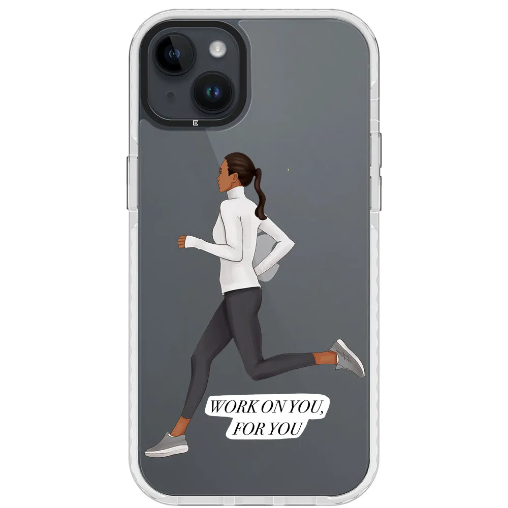 Keep Running iPhone Case