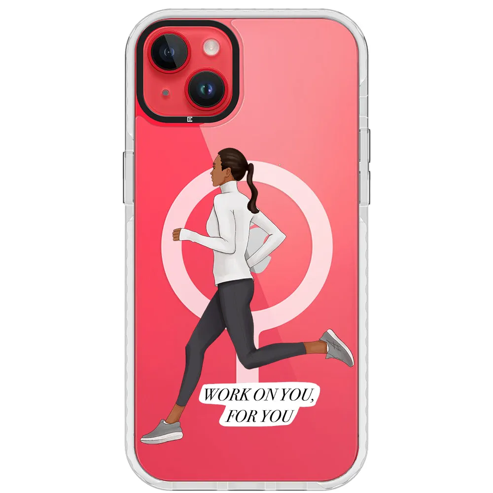 Keep Running iPhone Case