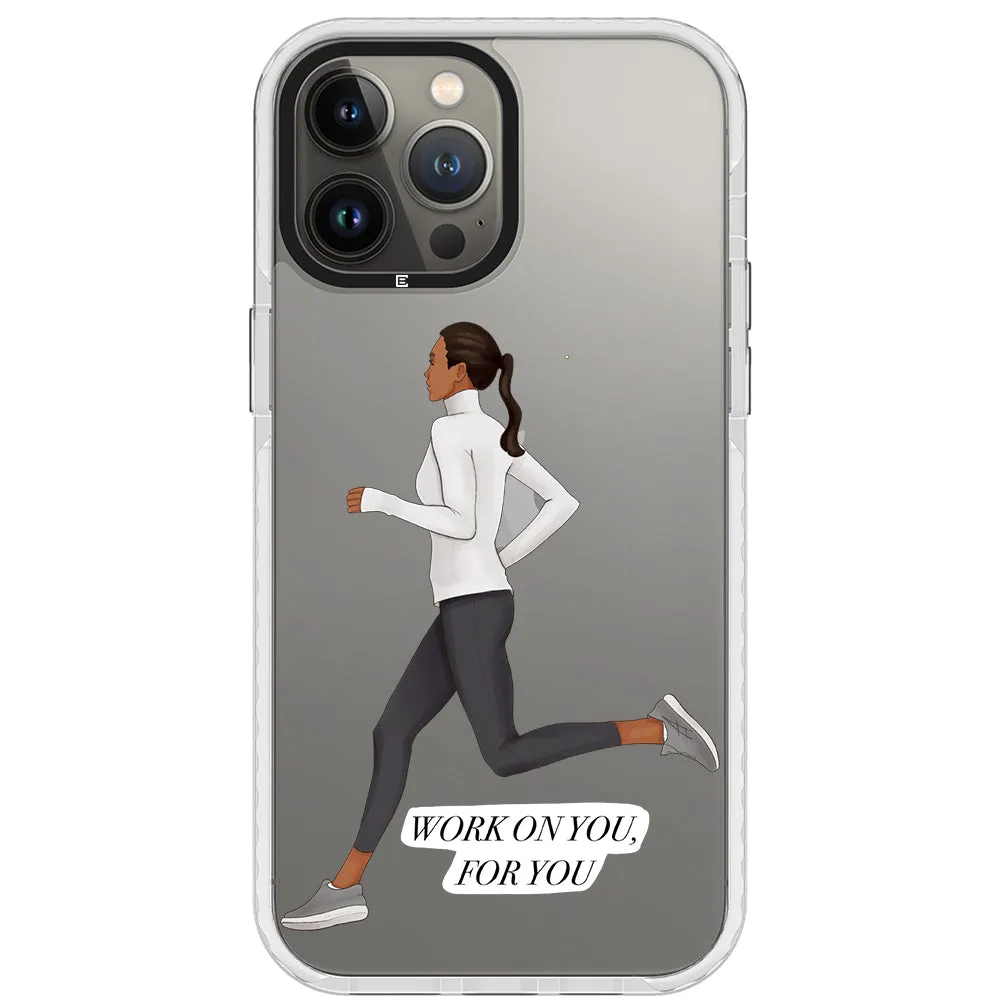 Keep Running iPhone Case