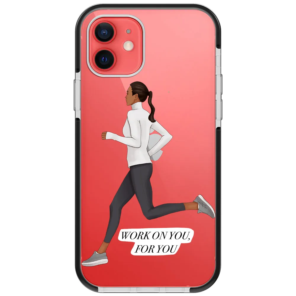 Keep Running iPhone Case