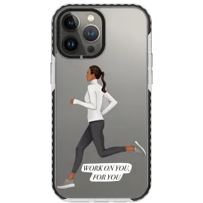 Keep Running iPhone Case