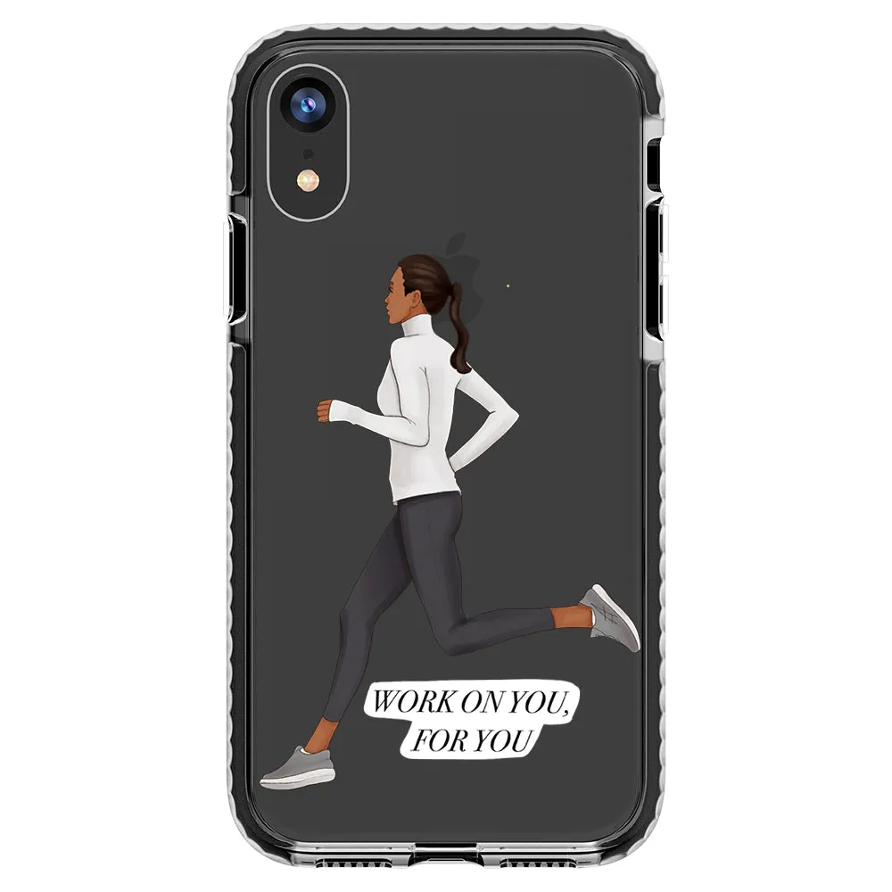 Keep Running iPhone Case