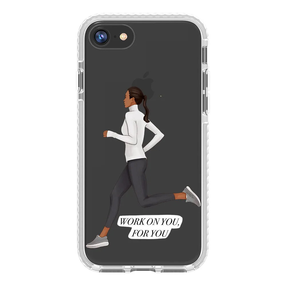 Keep Running iPhone Case