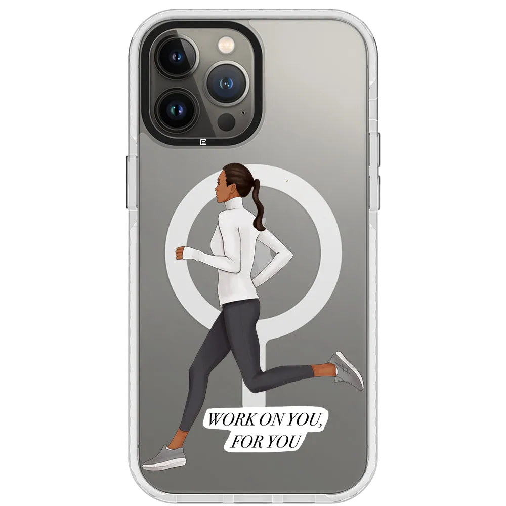 Keep Running iPhone Case