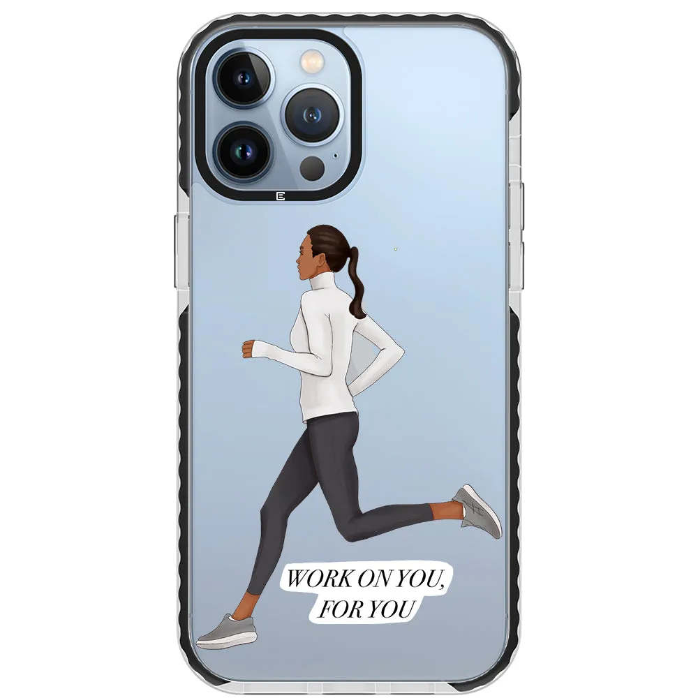 Keep Running iPhone Case