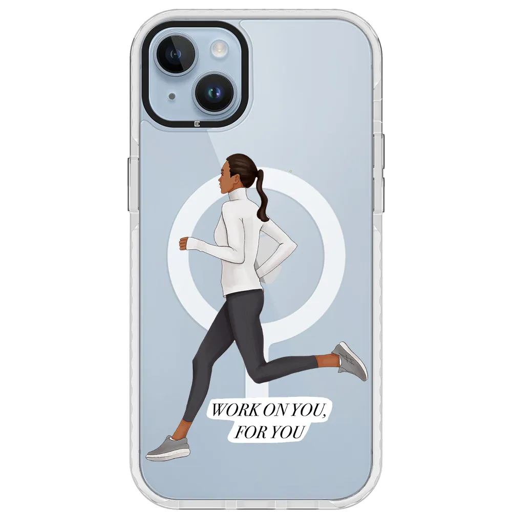 Keep Running iPhone Case