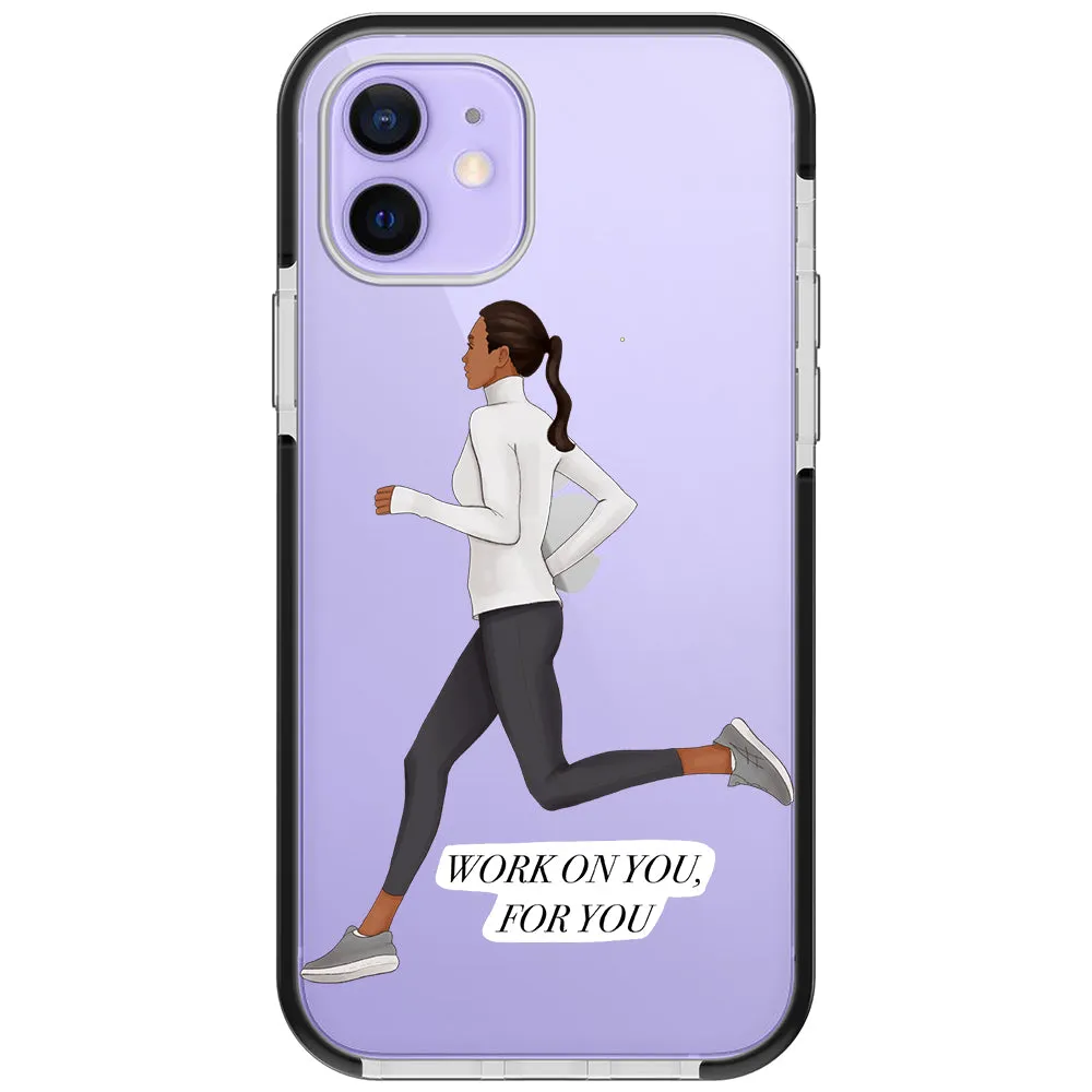 Keep Running iPhone Case