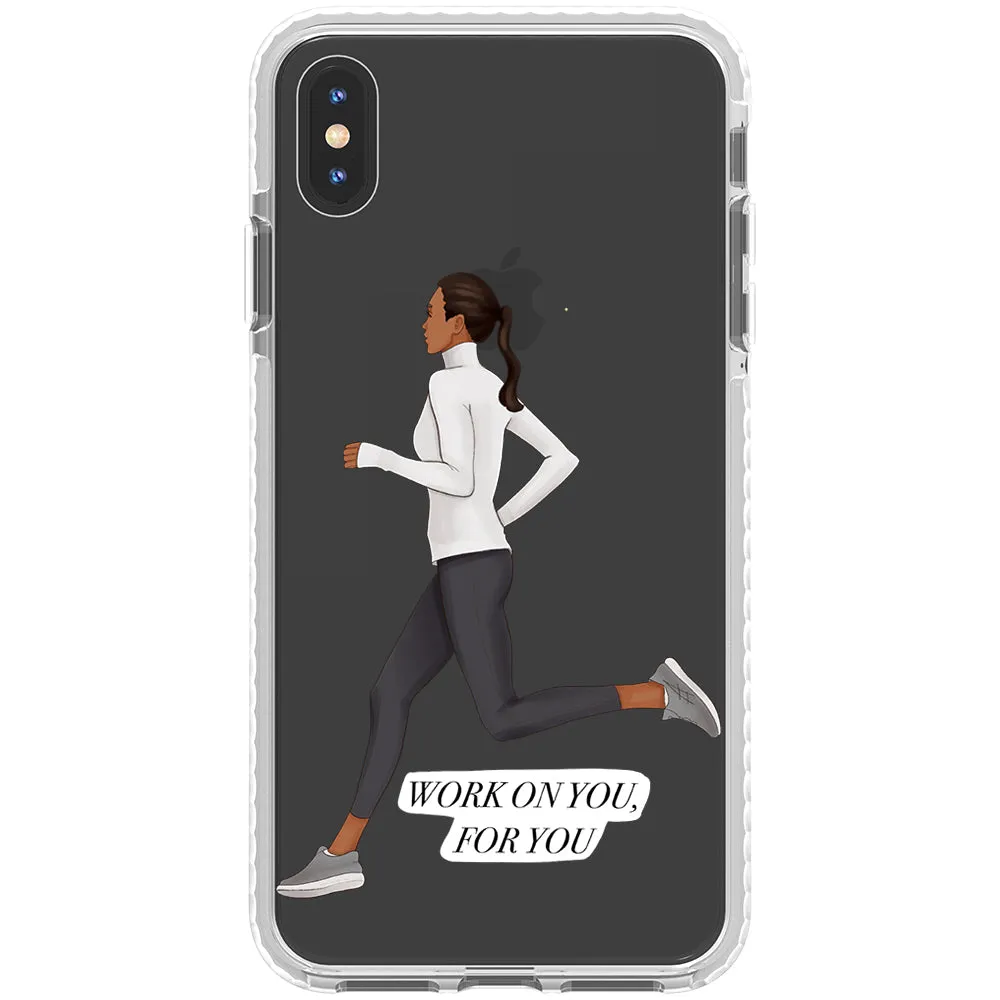 Keep Running iPhone Case