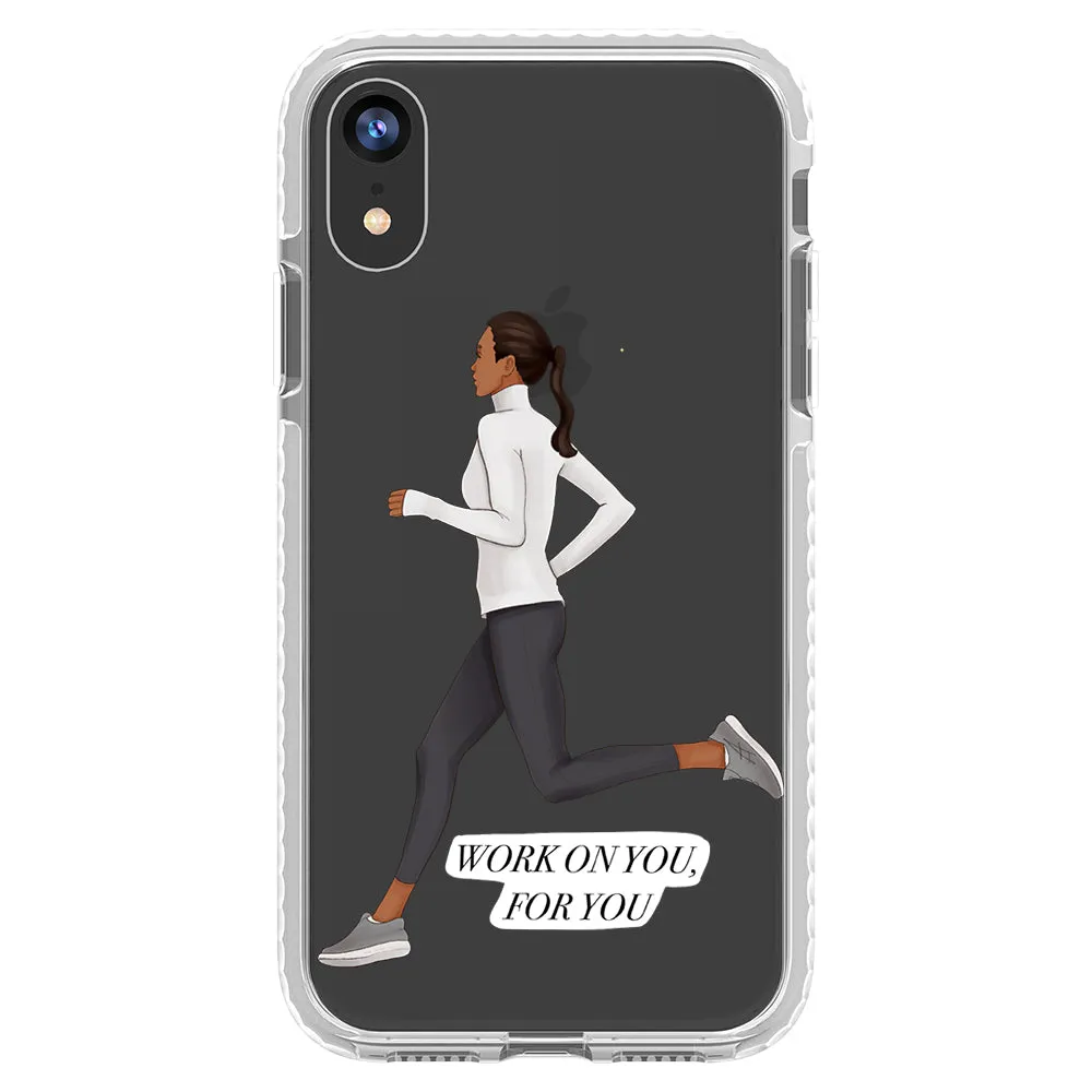 Keep Running iPhone Case