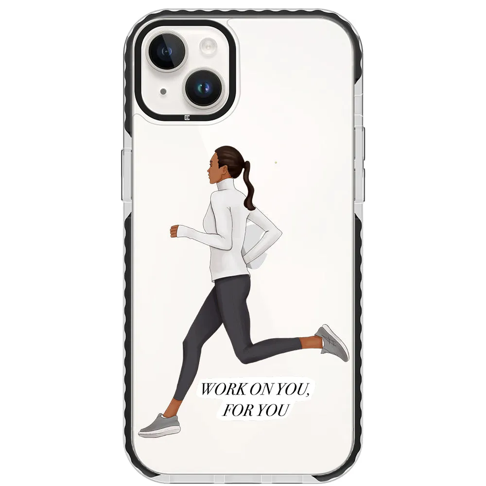 Keep Running iPhone Case