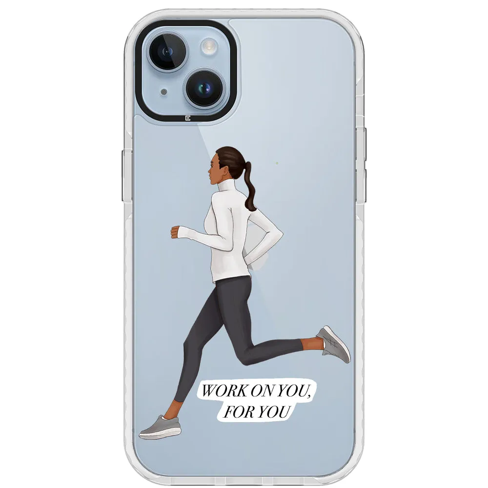 Keep Running iPhone Case