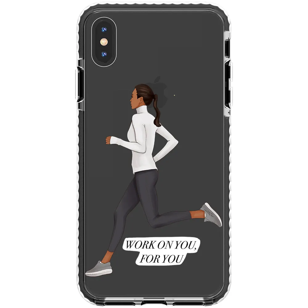 Keep Running iPhone Case