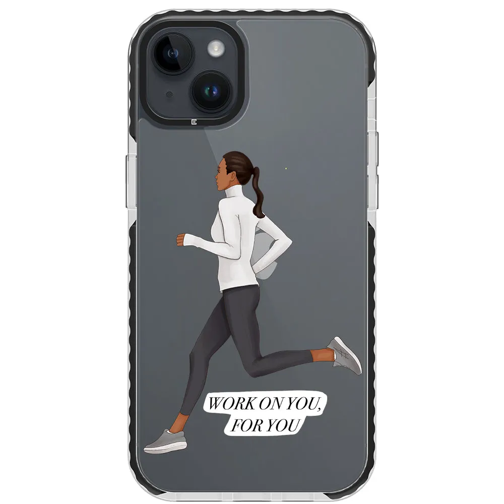 Keep Running iPhone Case