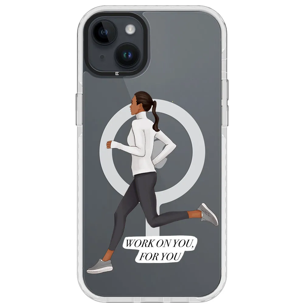 Keep Running iPhone Case