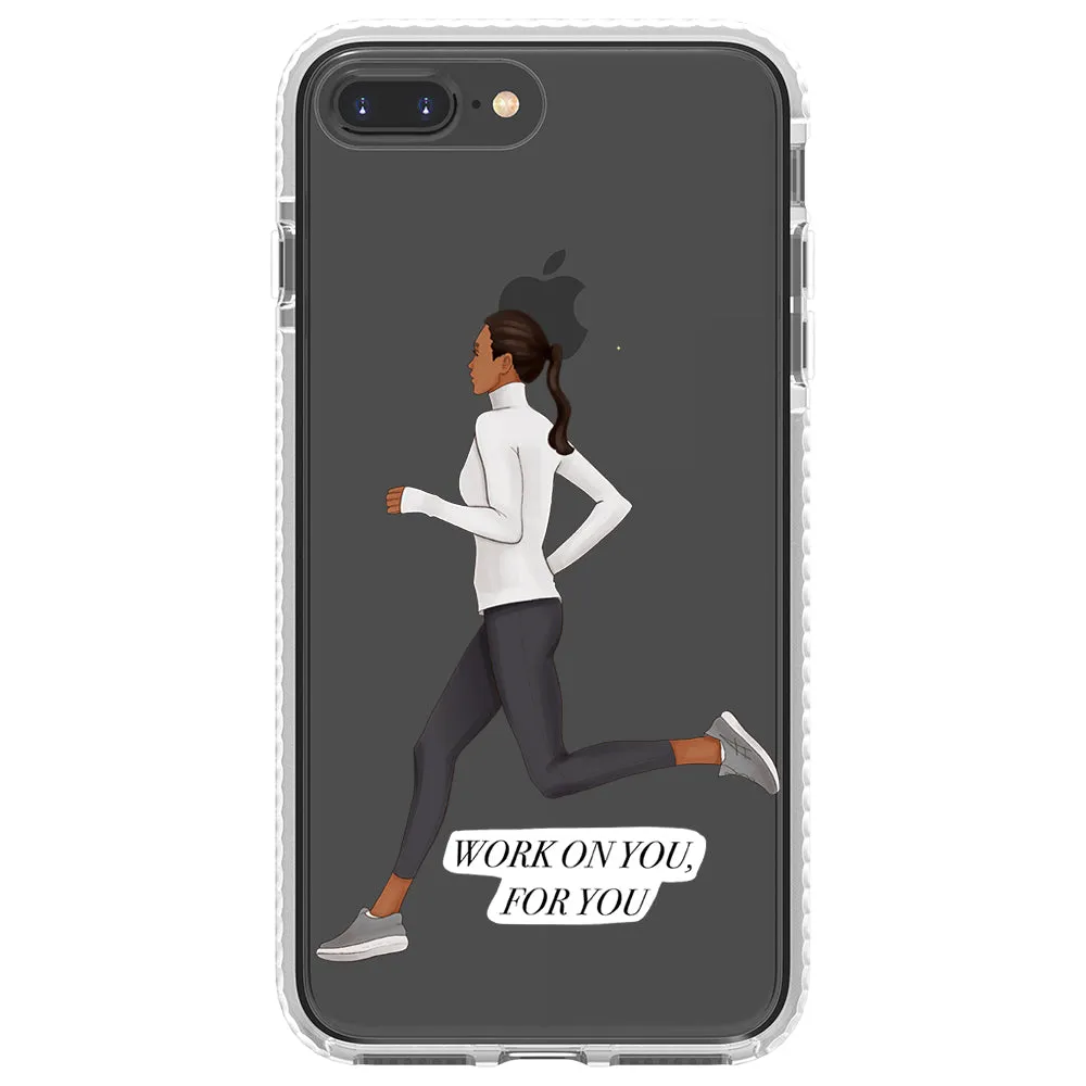 Keep Running iPhone Case