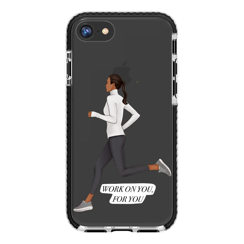 Keep Running iPhone Case