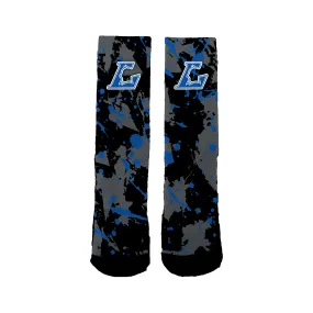 Lodi Youth Girl's Basketball Splatter Socks