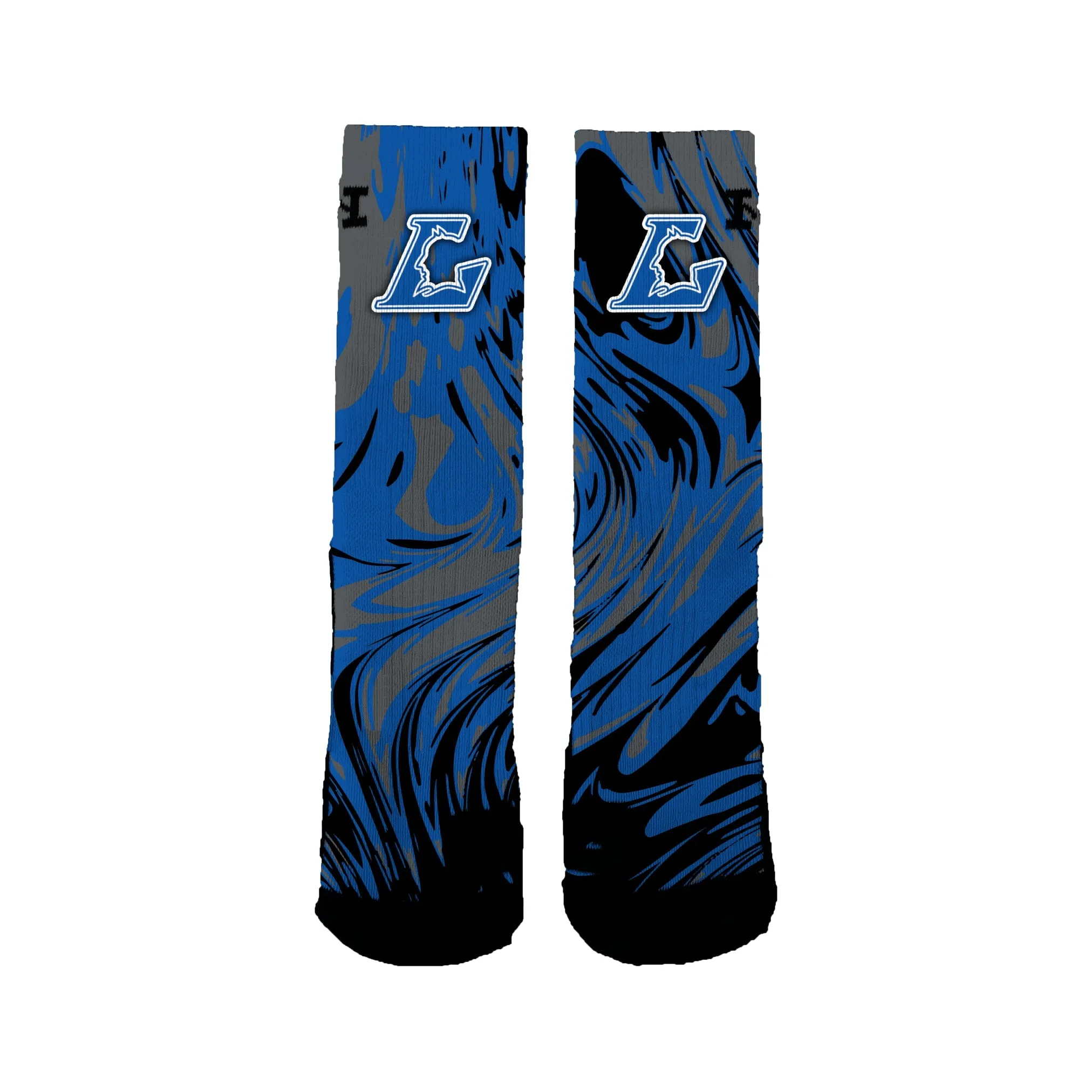 Lodi Youth Girl's Basketball Swirl Socks