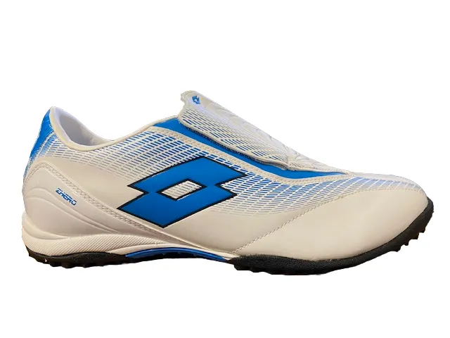 Lotto men's soccer shoe zhero gravity 300 TF White/blue/aster