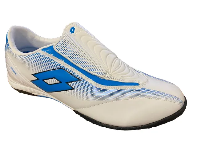 Lotto men's soccer shoe zhero gravity 300 TF White/blue/aster