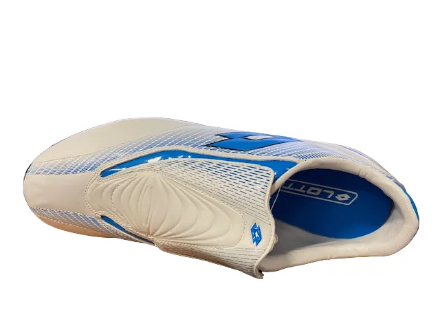 Lotto men's soccer shoe zhero gravity 300 TF White/blue/aster