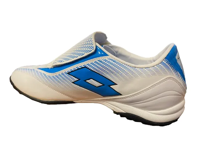 Lotto men's soccer shoe zhero gravity 300 TF White/blue/aster